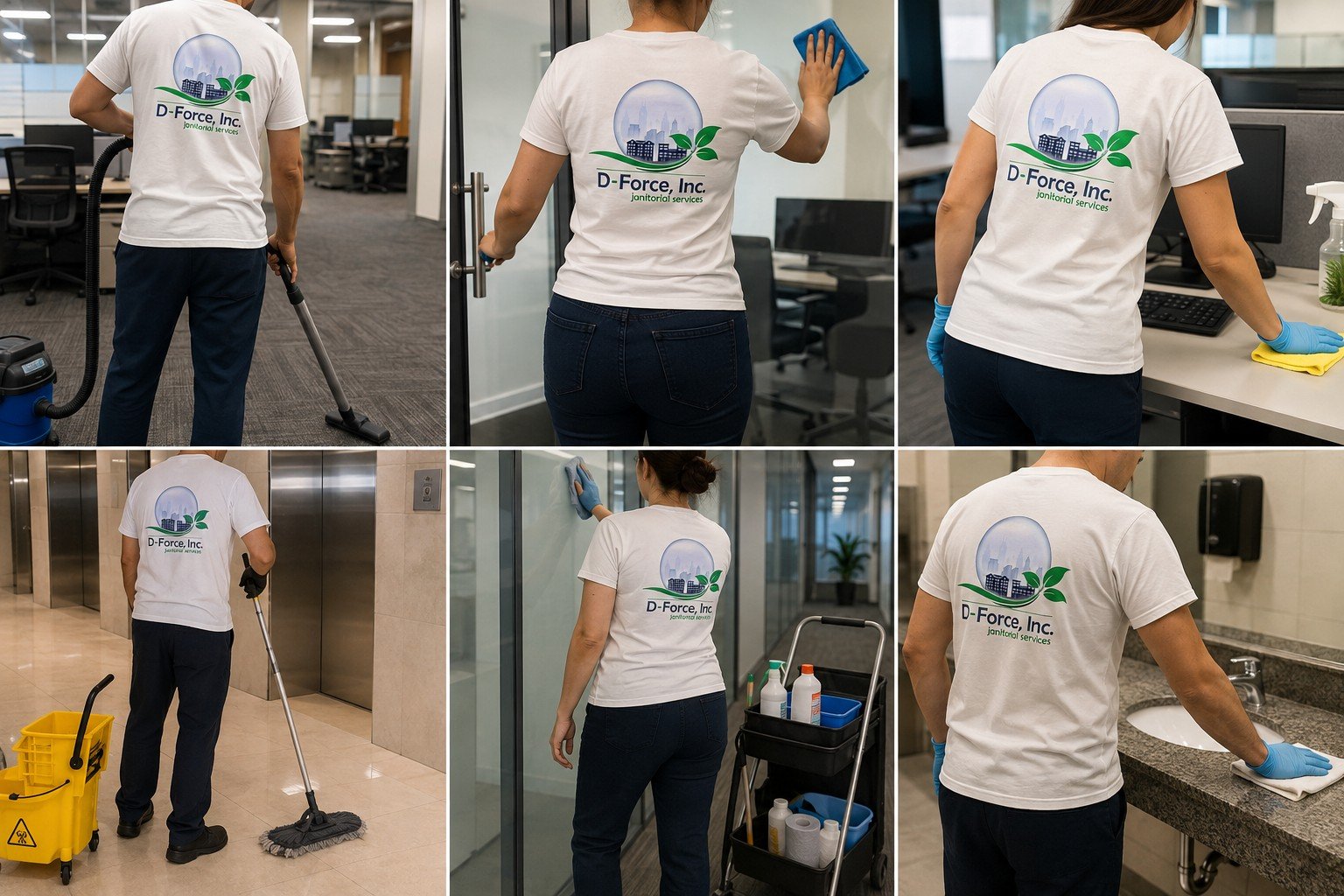 D-Force Janitorial Office cleaning in Miami