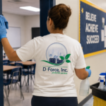 Professional school cleaning services in Miami by D-Force Janitorial