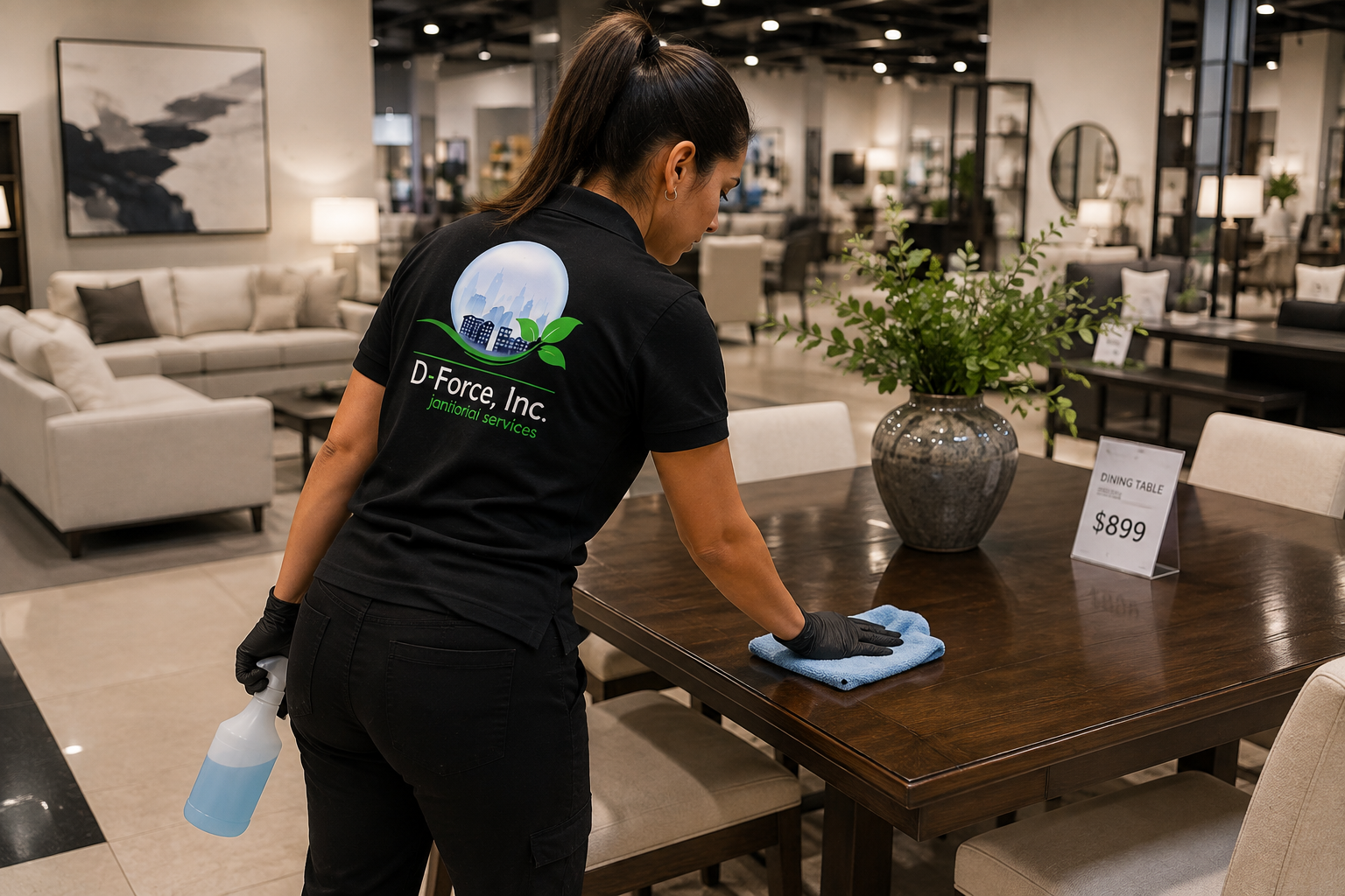D-Force Janitorial professional office cleaning in Miami