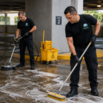 deep parking cleaning dforce janitorial